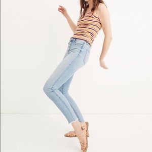 Madewell 9” High Rise Skinny Crop